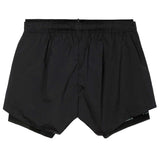 Short Deportivo Satisfy Techsilk 3" Running Negro Mujer