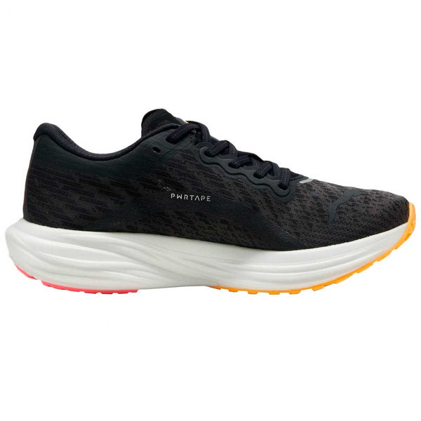 Tenis Puma DEVIATE NITRO 2 Negro Blanco Hombre