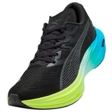 Tenis Puma DEVIATE NITRO 3 Negro Azul Hombre