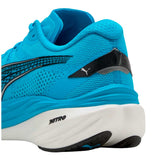 Tenis Puma DEVIATE NITRO 3 Celeste Negro Hombre