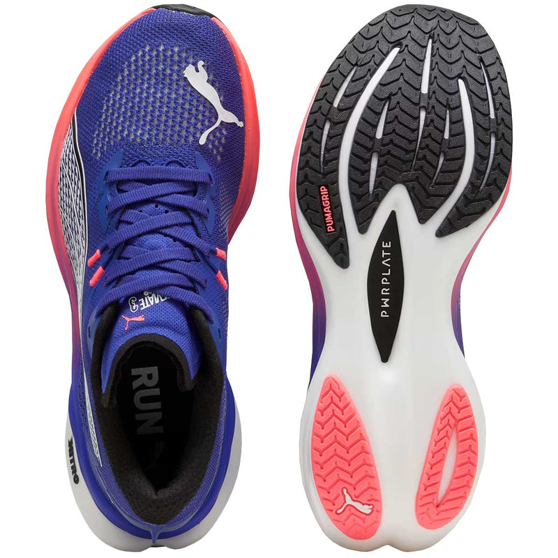 Tenis Puma Running DEVIATE NITRO 3 Azul Mujer