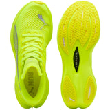 Tenis Puma Running DEVIATE NITRO 3 Amarrillo Neón Mujer