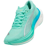 Tenis Puma DEVIATE NITRO 3 Aqua Azul Mujer