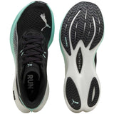 Tenis Puma DEVIATE NITRO 3 Negro Aqua Mujer