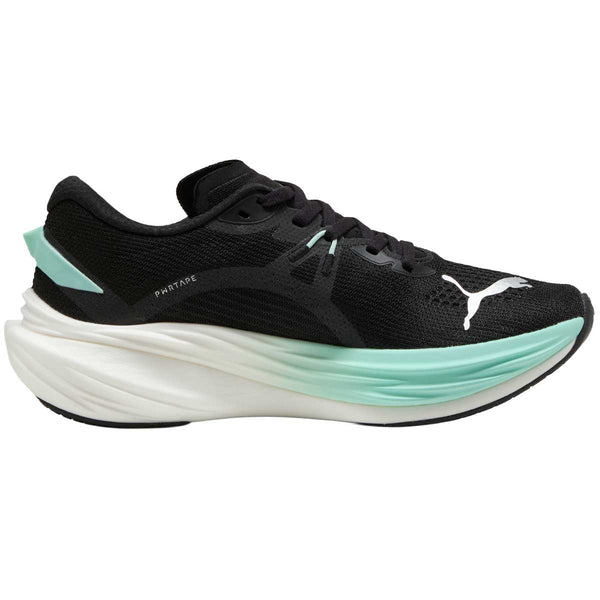 Tenis Puma DEVIATE NITRO 3 Negro Aqua Mujer