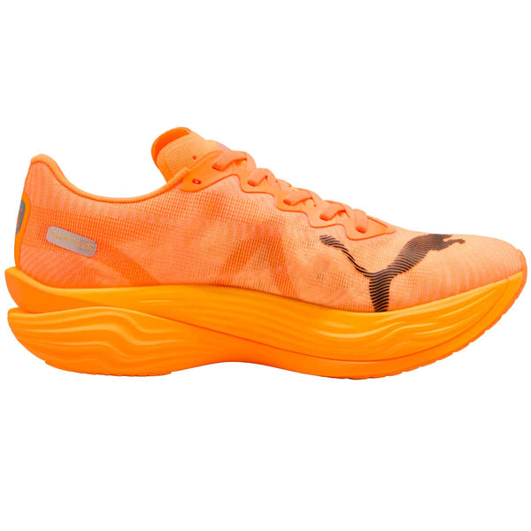 Tenis Puma Deviate NITRO Elite 3 Naranja Negro Hombre
