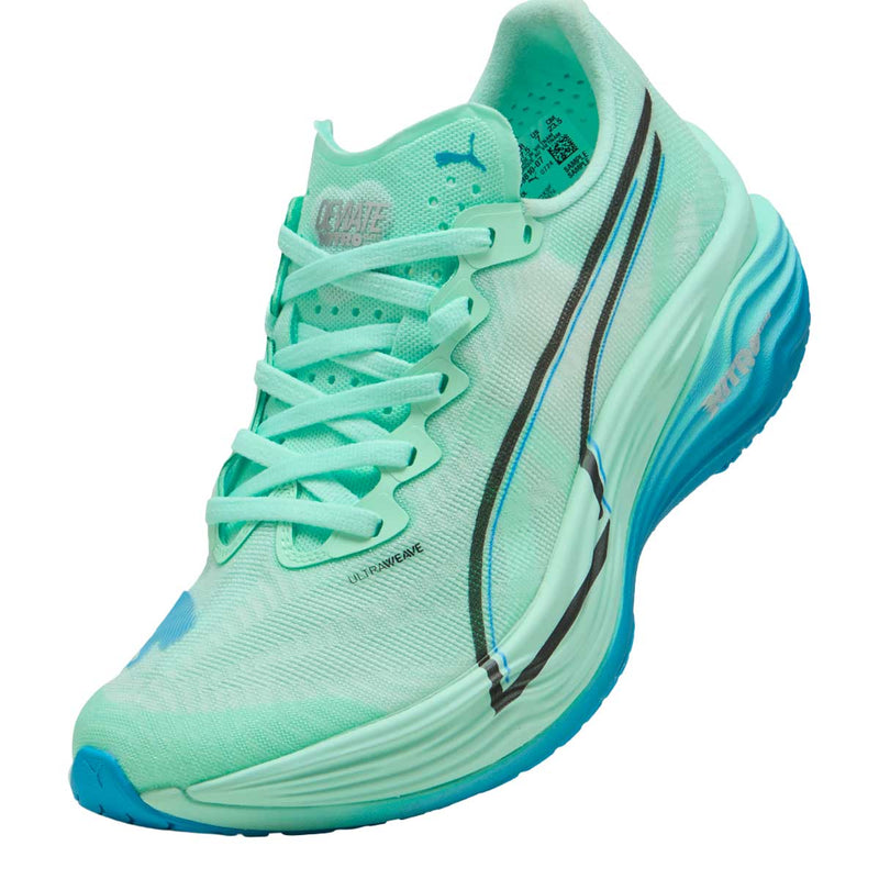 Tenis Puma DEVIATE NITRO ELITE 3 Aqua Azul Mujer