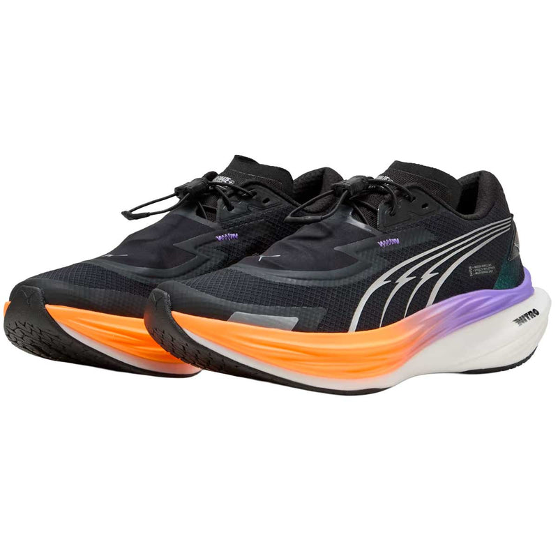 Tenis Puma Running Deviate NITRO™ 3 WTR+ Negro Mujer
