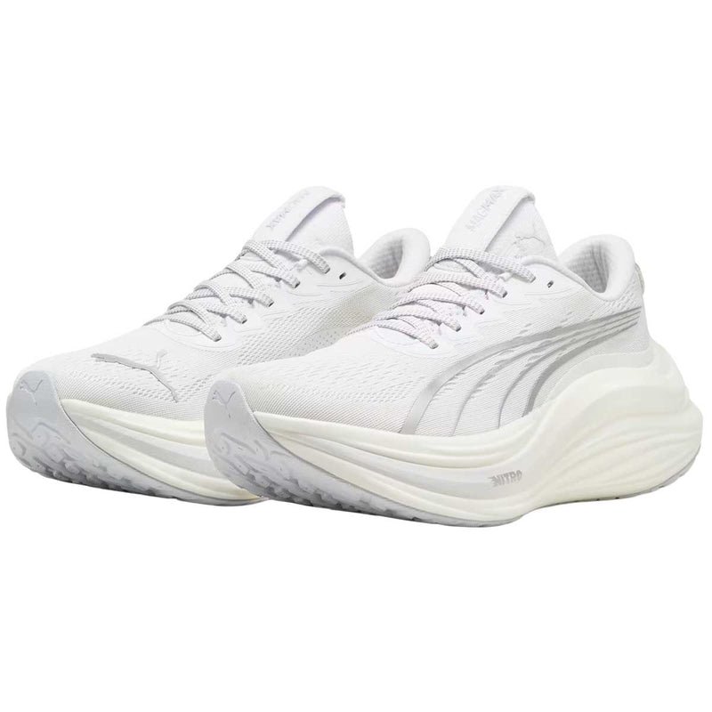 Tenis Puma Running MAGMAX NITRO Blanco Plata Hombre