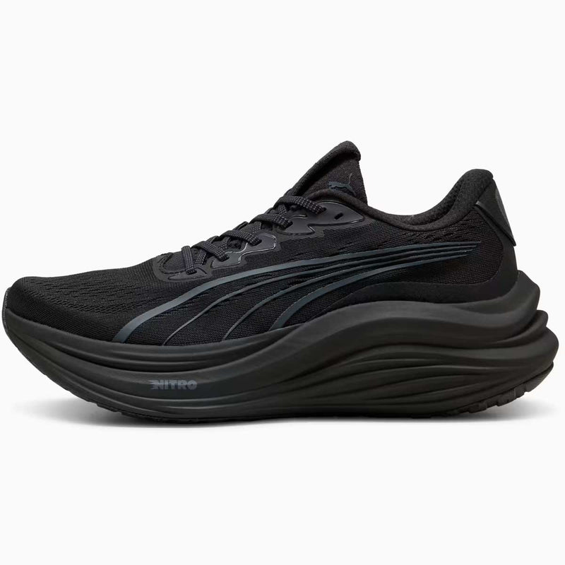 Tenis Puma MAGMAX NITRO Todo Negro Hombre