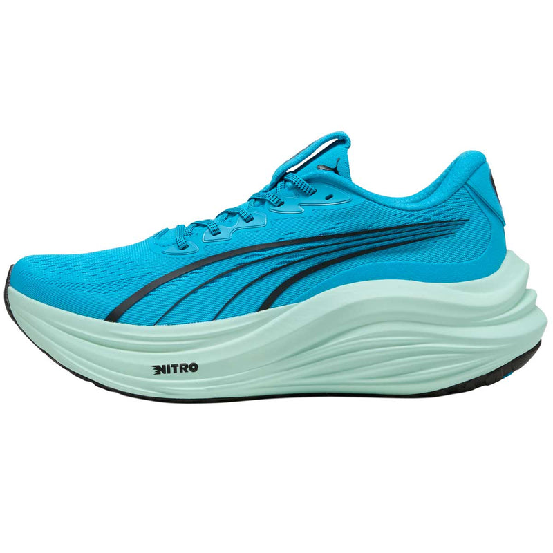 Tenis Puma Running MAGMAX NITRO Celeste Aqua Hombre