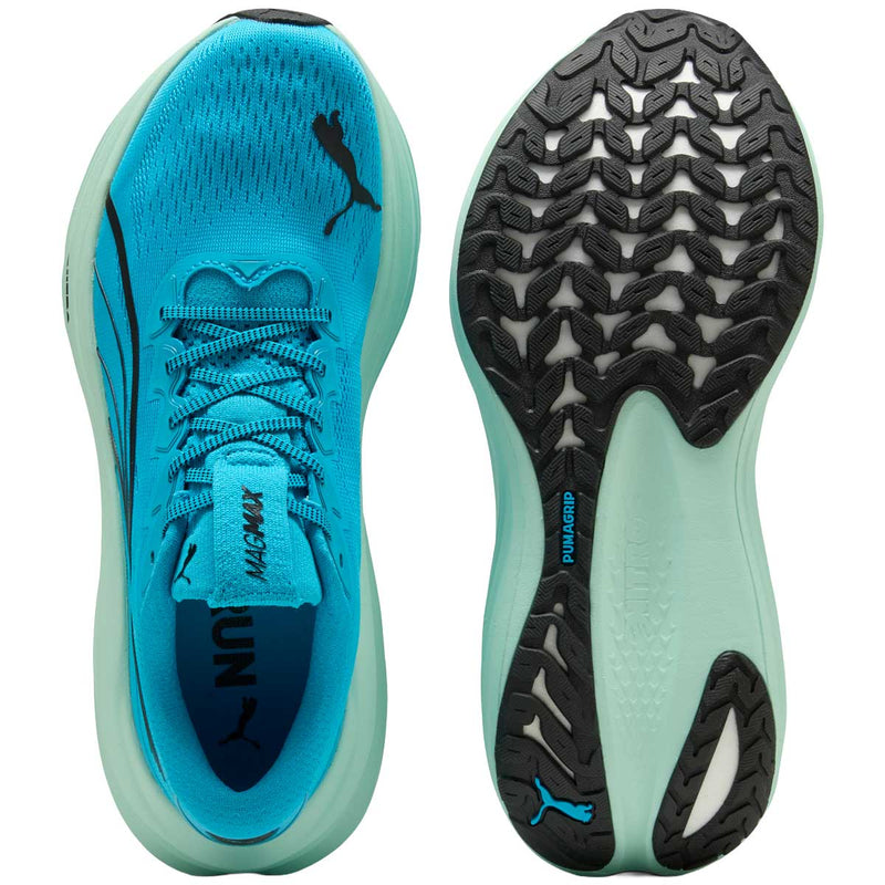 Tenis Puma Running MAGMAX NITRO Celeste Aqua Hombre