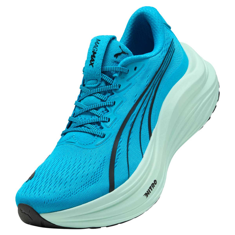Tenis Puma Running MAGMAX NITRO Celeste Aqua Hombre