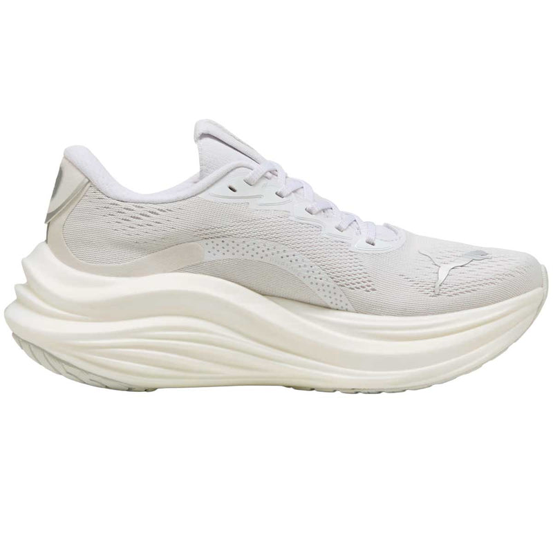Tenis Puma MAGMAX NITRO Blanco Plata Mujer