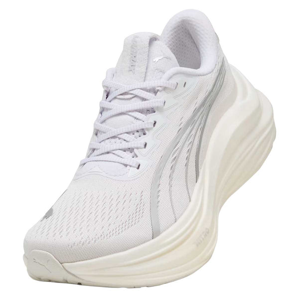 Tenis Puma MAGMAX NITRO Blanco Plata Mujer