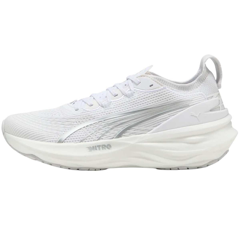 Tenis Puma FOREVERRUN NITRO 2 Blanco Plata Hombre