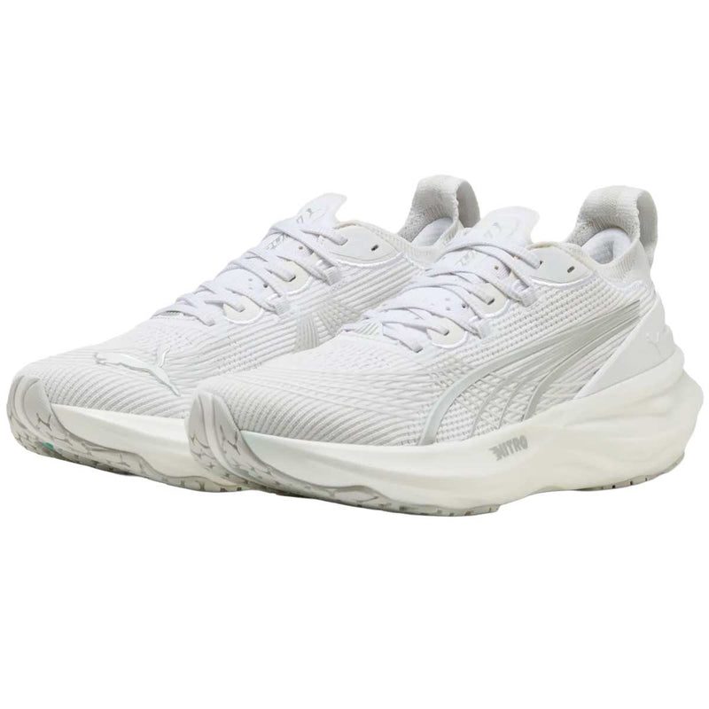 Tenis Puma FOREVERRUN NITRO 2 Blanco Plata Hombre