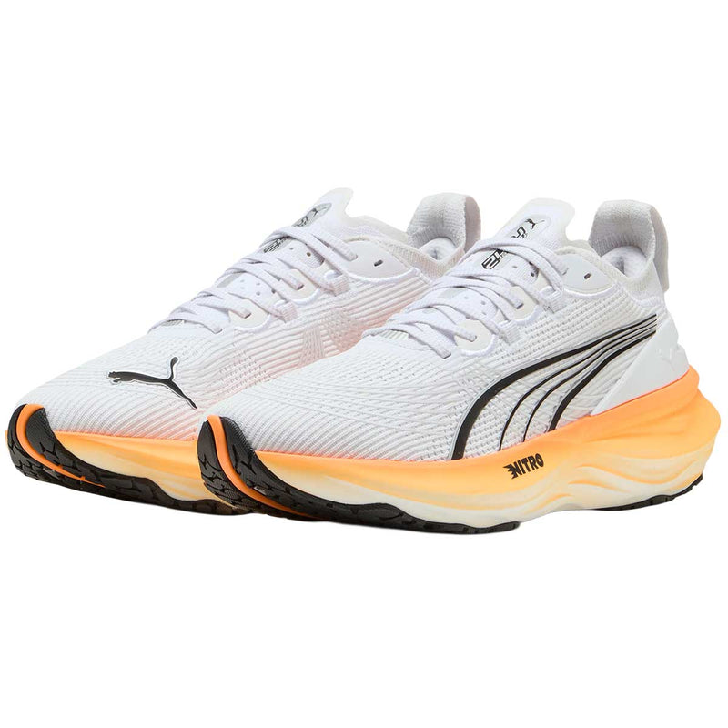 Tenis Puma FOREVERRUN NITRO 2 Blanco Amarillo Hombre