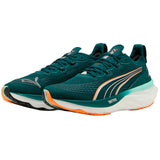 Tenis Puma FOREVERRUN NITRO 2 Verde Naranja Hombre