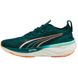 Tenis Puma FOREVERRUN NITRO 2 Verde Naranja Hombre