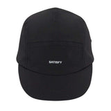 Gorra Deportiva Satisfy PeaceShell™ Cordura® Trail Negra Unisex