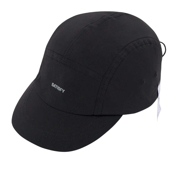 Preventa Gorra Deportiva Satisfy PeaceShell Cordura Trail Negra Unisex