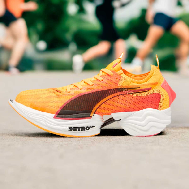 Tenis Puma Running FAST-R NITRO ELITE Amarillo Hombre