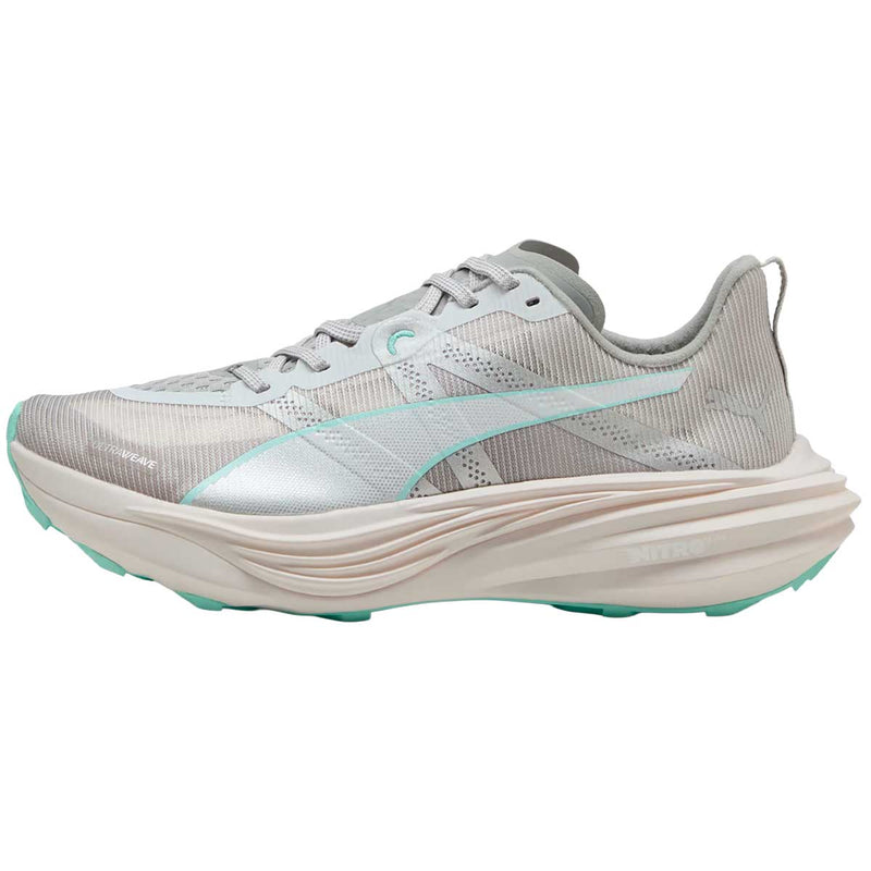 Tenis Puma Trail Running Deviate NITRO™ Elite Gris Mujer