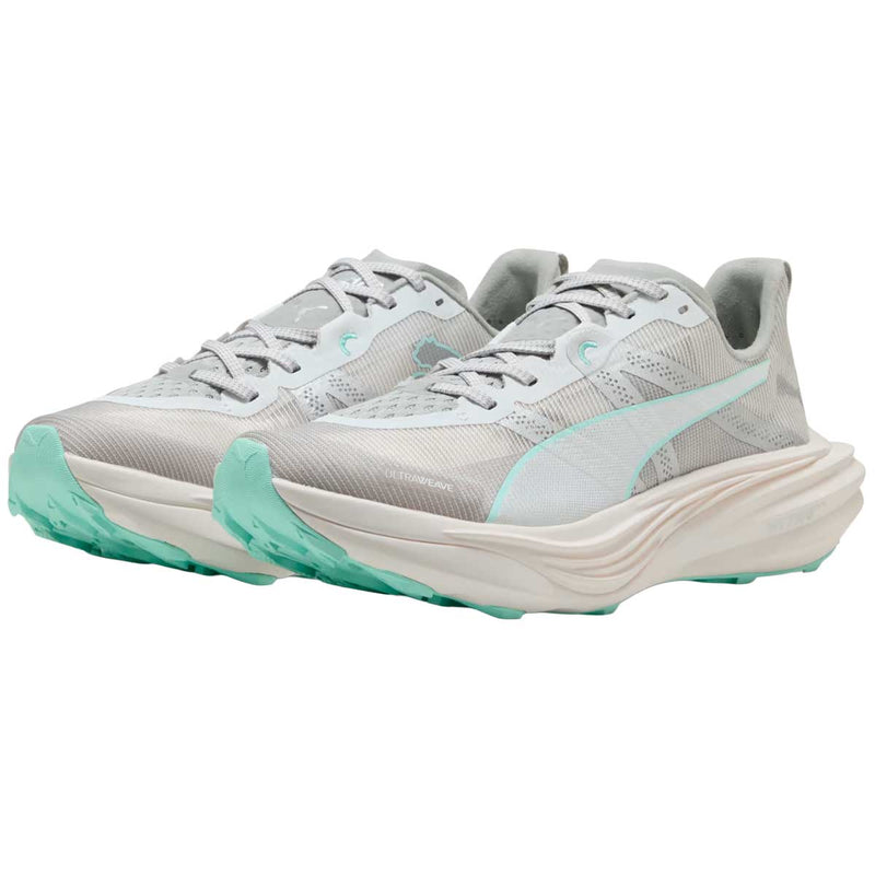 Tenis Puma Trail Running Deviate NITRO™ Elite Gris Mujer