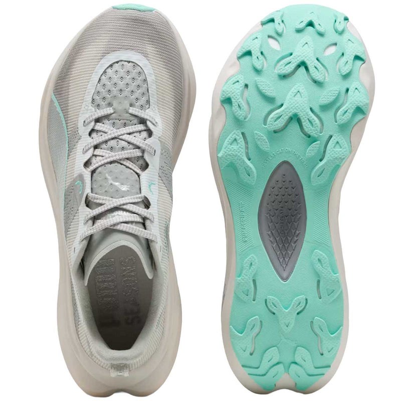 Tenis Puma Trail Running Deviate NITRO™ Elite Gris Mujer