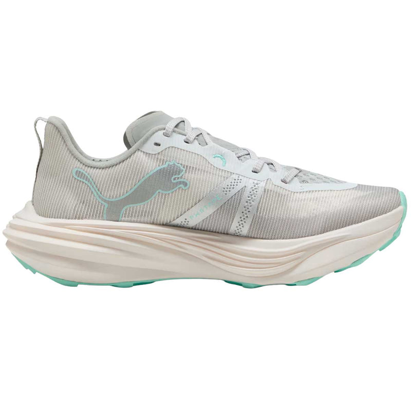 Tenis Puma Trail Running Deviate NITRO™ Elite Gris Mujer
