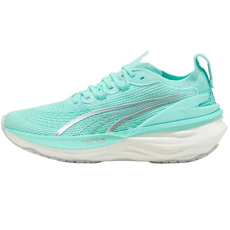 Tenis Puma FOREVERRUN NITRO 2 Aqua Blanco Mujer