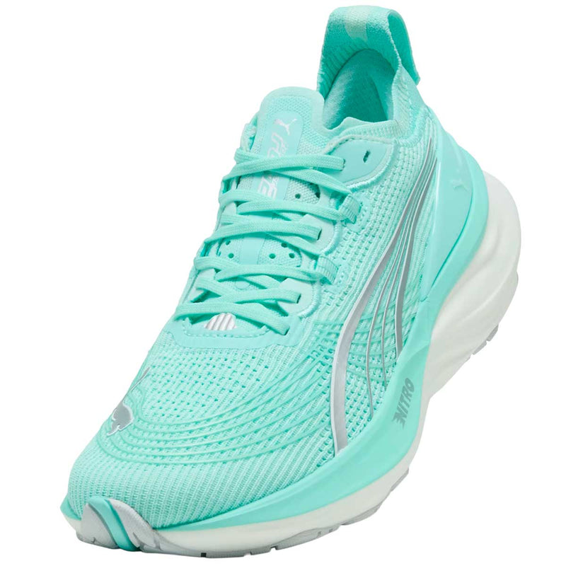Tenis Puma FOREVERRUN NITRO 2 Aqua Blanco Mujer