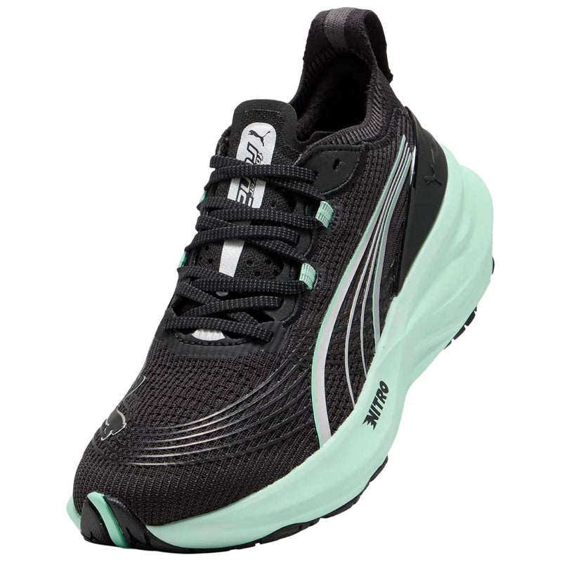 Tenis Puma FOREVERRUN NITRO 2 Negro Aqua Mujer