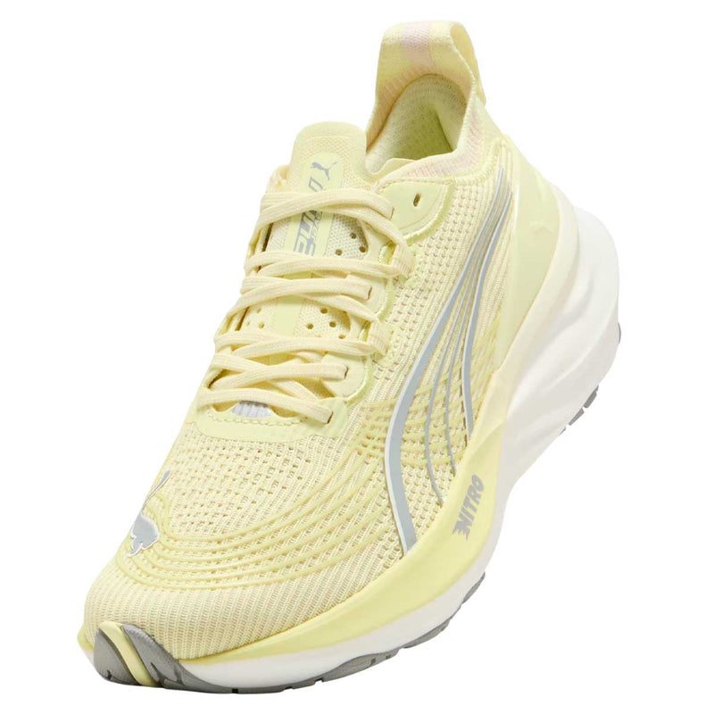 Tenis Puma FOREVERRUN NITRO 2 Amarillo Blanco Mujer