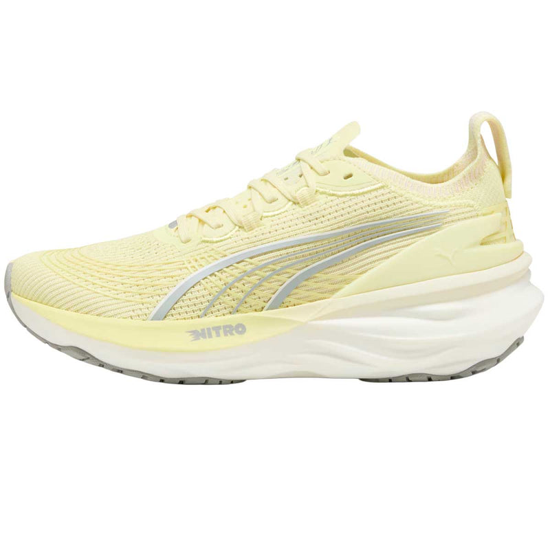 Tenis Puma FOREVERRUN NITRO 2 Amarillo Blanco Mujer