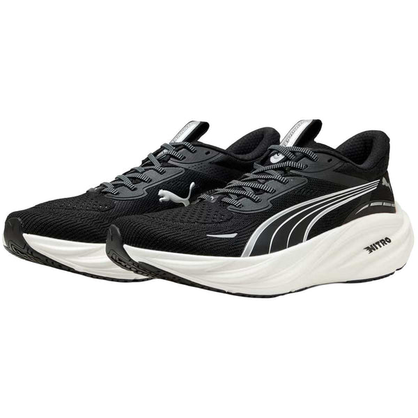 Tenis Puma Running Magnify NITRO 3 Negro Blanco Hombre