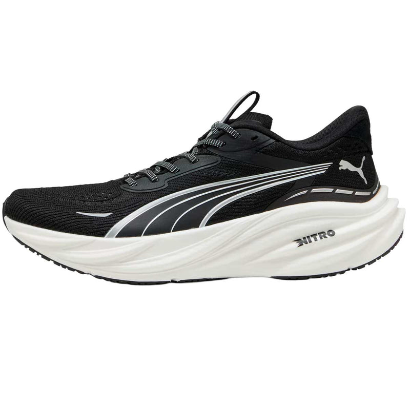 Tenis Puma Running Magnify NITRO 3 Negro Blanco Hombre
