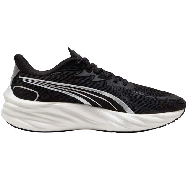 Tenis Puma Run Velocity NITRO 4 Negro Plata Hombre