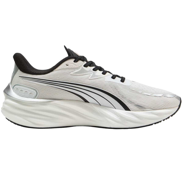 Tenis Puma Run Velocity NITRO 4 Blanco Plata Hombre