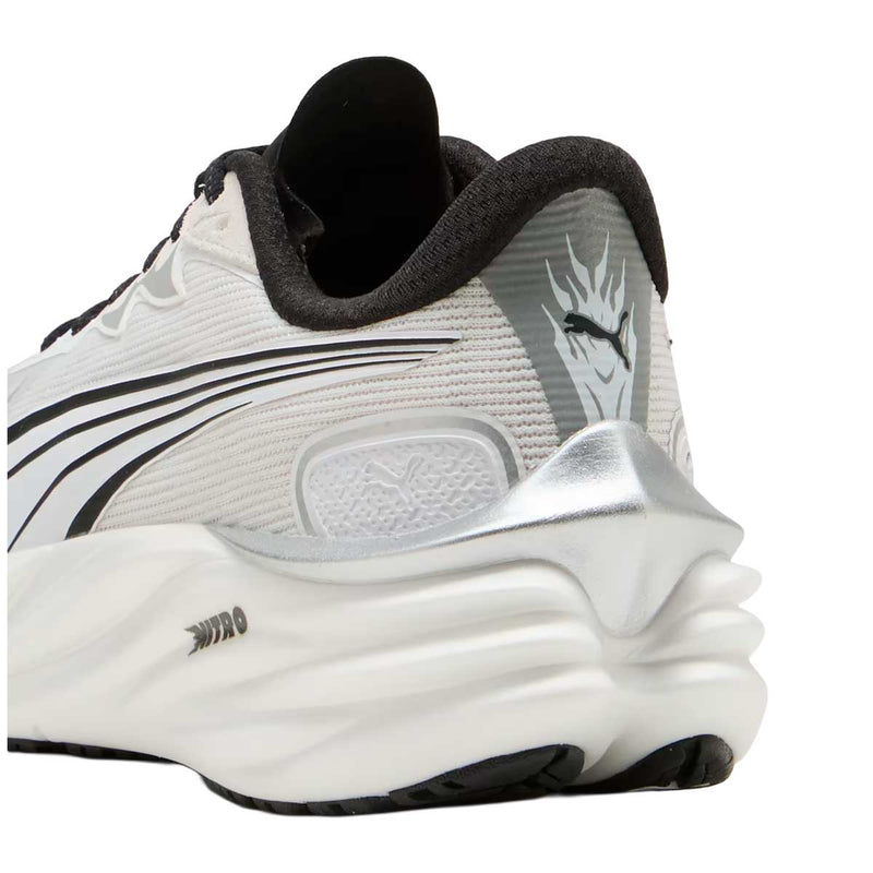 Tenis Puma Run Velocity NITRO 4 Blanco Plata Hombre