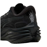 Tenis Puma Run Velocity NITRO 4 Todo Negro Hombre