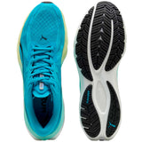 Tenis Puma Run Velocity NITRO 4 Celeste Negro Hombre