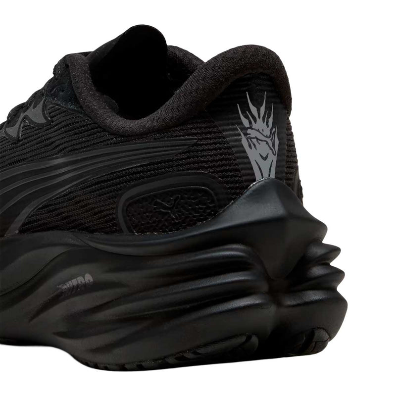 Tenis Puma Run Velocity NITRO 4 Todo Negro Mujer