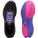Tenis Puma Run Velocity NITRO 4 DT Negro Púrpura Hombre