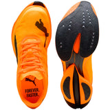 Tenis Puma FAST-R NITRO ELITE 3 Naranja Negro Mujer