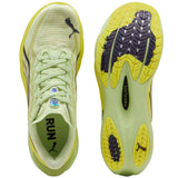 Tenis Puma Deviate NITRO 4 Amarillo Negro Hombre
