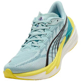 Tenis Puma Deviate NITRO 4 Verde Amarillo Hombre