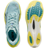 Tenis Puma Deviate NITRO 4 Verde Amarillo Hombre