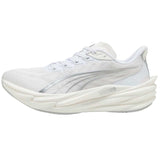 Tenis Puma Running Deviate NITRO 4 Blanco Beige Mujer